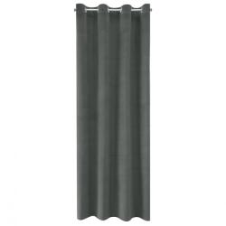 Eurofirany Milo bársony sötétítő függöny Grafit 140x250 cm (HS367107)