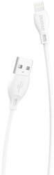 Dudao L4L USB - Lightning kábel 2.4A 2m fehér (6970379611494) (L4L Lightning 2m) (L4LLightning2m)