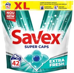 Savex Super Caps Extra Fresh mosókapszula, 42 kapszula