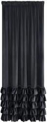 Eurofirany Drapéria CARLI 140 x 270 cm rejancea Eurofirany fekete (454029)