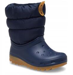 Crocs Gyerek felbújós hótaposó csizma, Crocs, Classic Neo Puff Boot, Kék, 19-20 (65993#04Z4997)