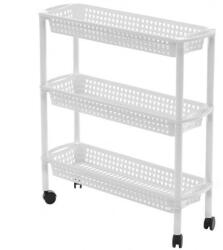 Heidrun Kosár 3-as 60x18x61cm gurulós Althea (401562)