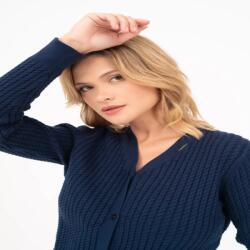 BUDMIL Kötött kardigán Női XS s. kék 20050804-002242-0199