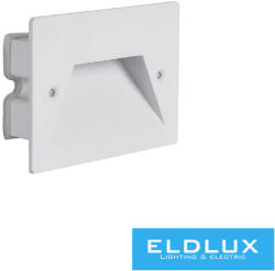 ELDLUX Lábazati süllyesztett LED lámpa 3w 150lm CCT. kap IP65 Fehér 120x85x35mm (3216446501)