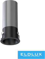 ELDLUX Mini spotlámpa 3w 160lm 4000k D25×57mm kivágás: D20mm fekete (234742964)