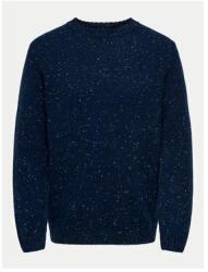 ONLY & SONS Férfi pulóver, Only & Sons, 304684906, Gyapjú/Viszkóz, M INTL, Kék (0000304684906_M)