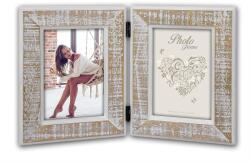 Zep Fényképkeret, ZEP Levico, 2 fényképhez 10x15 cm. , Fa (WW3546)