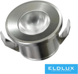 ELDLUX mini spot lámpatest 1w 3000k 100lm 30° IP20 ∅31×22mm ezüst (3162520083)
