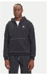Adidas Cipzáras pulóver, zsinóros kapucni és hímzett logó, M INTL (0000305189301_M)