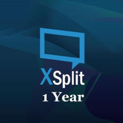 SplitmediaLabs XSplit 1 Year Premium (1 eszköz / 1 év) (Elektronikus licenc) (1071932-X2L)