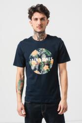 JACK & JONES Jack & Jones, Chill Shape pamutpóló, Tengerészkék, S (12248072-NAVY-BLAZER-CIRCLE-S)