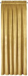 Eurofirany Pierre bársony sötétítő függöny Mustársárga 140x300 cm (HS370890)