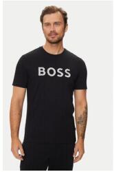 BOSS Férfi póló, Boss, 304018534, Pamut, 2XL, Fekete (0000304018534_XXL)