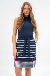 BUDMIL Szoknya övvel Női XS s. kék-fehér 20610042-003251-0199