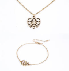 Emporia Arany tónusú Emporia Ötvözetű Szett ( Nyaklánc+Karkötő ), LGP0243