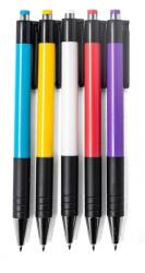 M&G Pix retractabil cu bila, culoare scriere albastru, 0.7mm, M&G ABP88473220714H