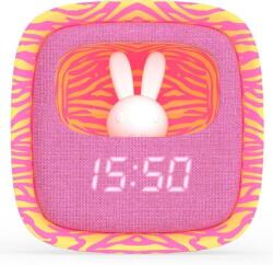 MOB Billy Clock and light - Pink Zebra