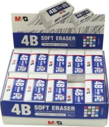 M&G Guma de sters alba, moale, 42 x 18 x 11mm, 36 buc/display, M&G AXPN0760