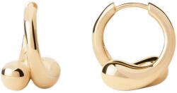 PDPAOLA AR01-C85-U Loop Hoops aranyozott fülbevaló (Ag 925/1000, 6, 65 g)