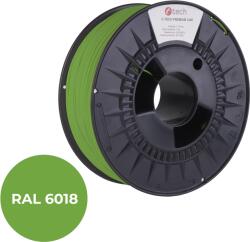 C-TECH PREMIUM LINE PLA 3D nyomtatószál, sárgászöld RAL6018 (3DF-P-PLA1.75-6018)