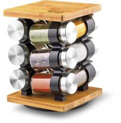 Lamart LT7010 Fűszertartó készlet Forgatható Állvánnyal