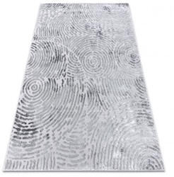 My carpet company kft My Carpet Company Modern Mefe 8725 Körök Ujjlenyomat Szürke 160x220 cm Szőnyeg