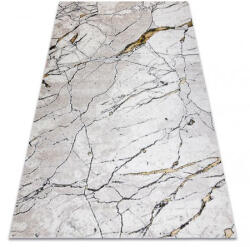 My carpet company My Carpet Company Modern Gloss 529A 53 Márvány Kő, Elegáns, Glamour Elefántcsont/Bézs 160x220 cm Szőnyeg