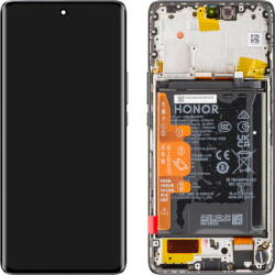 Honor Piese si componente Display cu Touchscreen Honor X50, cu Rama si Acumulator, Negru, Service Pack 0235AGJG (0235AGJG) - vexio