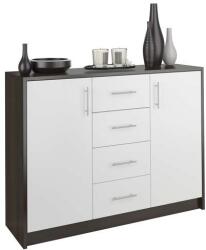  Modern U1 Komód Wenge Fehér