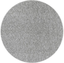 Ay Nizza 1800 160x160 cm Világosszürke Modern Kör Szőnyeg