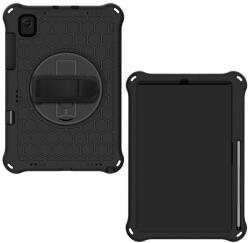 Gigapack GP-101529 Tablet Védő Tok - Samsung Galaxy Tab S6 Lite 10.4, Ütésálló, 360 fokos, Fekete