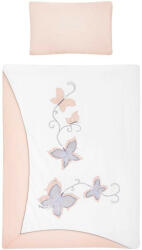  6-részes ágyneműhuzat Belisima Butterfly 100/135 rózsaszín