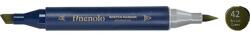 Deli 42 - Bronze Green kétvégű permanent ART marker (DEC184-F/42) - officedepot