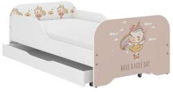 Wooden Toys Miki Gyerekágy 160 x 80 cm Matraccal És Ágyneműtartóval - Balerina Unikornis