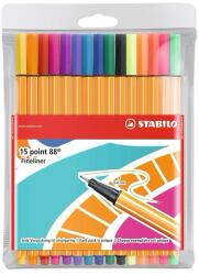 STABILO Point 88 Individual 10+5db-os vegyes színű tűfilc készlet (8815-3)