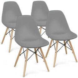 Timeless Tools Modern Étkezőszék - 4 db-os Szürke Szett (HOP1001035-3)