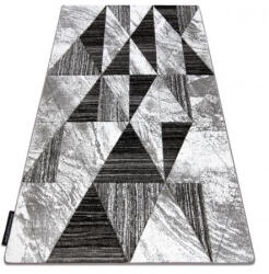 My carpet company kft My Carpet Company Alter Nano Háromszögek Szürke 160x220 cm Szőnyeg