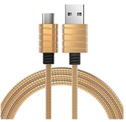 iWalk Кабел iWalk CST016C-017A, от USB-A(м) към USB-C(м), 1m, златист (CST016C-017A)