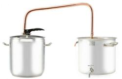 Perfect Home Prémium 17 Literes Rozsdamentes Acél-Réz Pálinkafőző