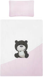  3-részes ágyneműgarnitúra Belisima LILO & LU 100/135 rózsaszín