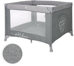 Lorelli Sunny utazó járóka - Cool Grey Star - pepita