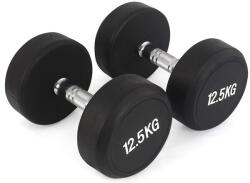 Zoco Body Fit 2db súlyzós készlet (2x12, 5KG), Zoco Body Fit YL009, összsúly 25 kg, fekete (ZCB-YL009-25)