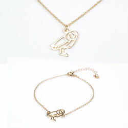 Emporia Arany tónusú Emporia Ötvözetű Szett ( Nyaklánc+Karkötő ), LGP0241