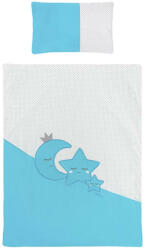  6-részes ágyneműhuzat Belisima Magic Stars 100/135 türkiz