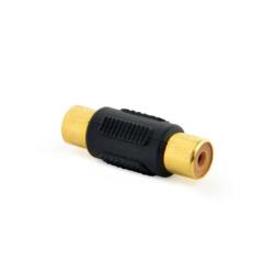 Gembird RCA - RCA F/F adapter hosszabbító fekete A-RCAFF-01 (A-RCAFF-01)