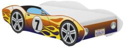 Wooden Toys Corvetta Autós Gyerekágy 140 x 70 cm Kaméleon - Matraccal