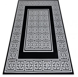 My carpet company My Carpet Company Modern Gloss 6776 85 Elegáns, Görög Fekete/Elefántcsont 180x270 cm Szőnyeg