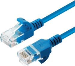 MicroConnect Patch cord UTP Cat6A slim 1.5m albastru (V-UTP6A015B-SLIM)