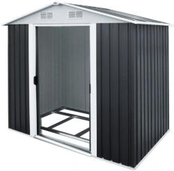 Deuba kerti tároló kerti fémház antracit 257x205x178 cm (990743)