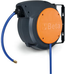 Beta 1900M12X15 Automatikus rugós tömlődob ütésálló műanyag test, levegőhöz és vízhez